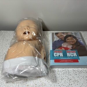 Infant CPR DVD and brand new infant mannequin